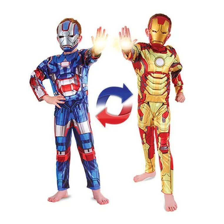 Iron Man To Iron Patriot Reversible - Size 4-6