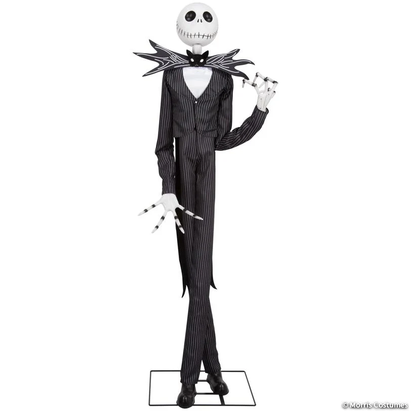 Jack Skellington Animatronic – 78 Inches – Nightmare Before Christmas Prop - Image 3