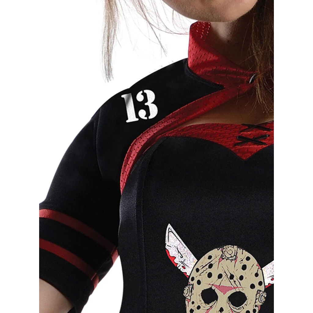 Jason Cheerleader Secret Wishes Corset Costume L - Image 3