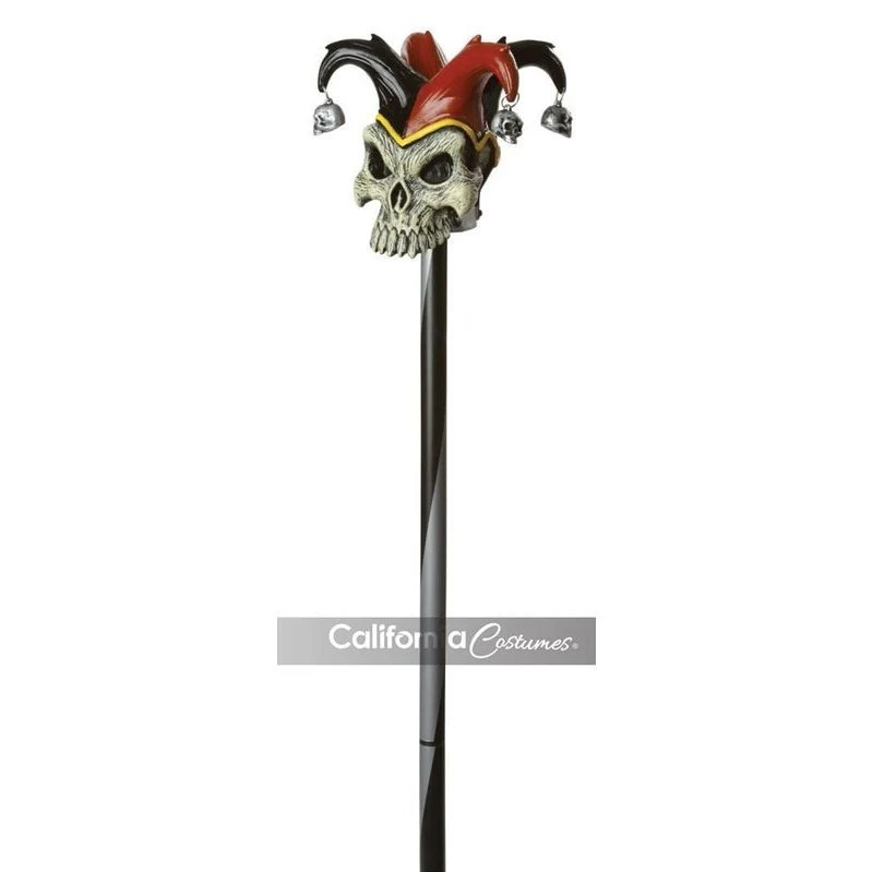 Jester Skull Cane