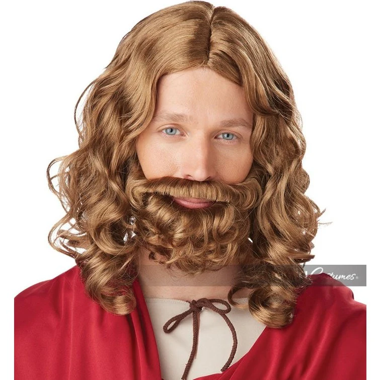 Jesus Wig & Beard / Adult