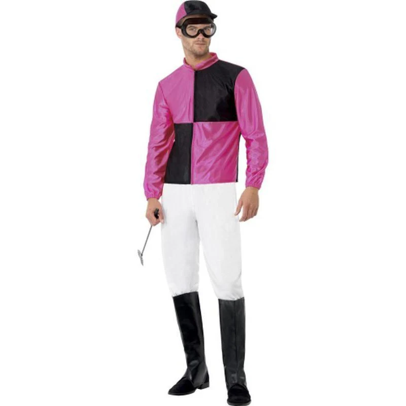 Jockey Costume Black & Pink