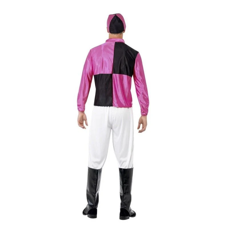 Jockey Costume Black & Pink - Image 3