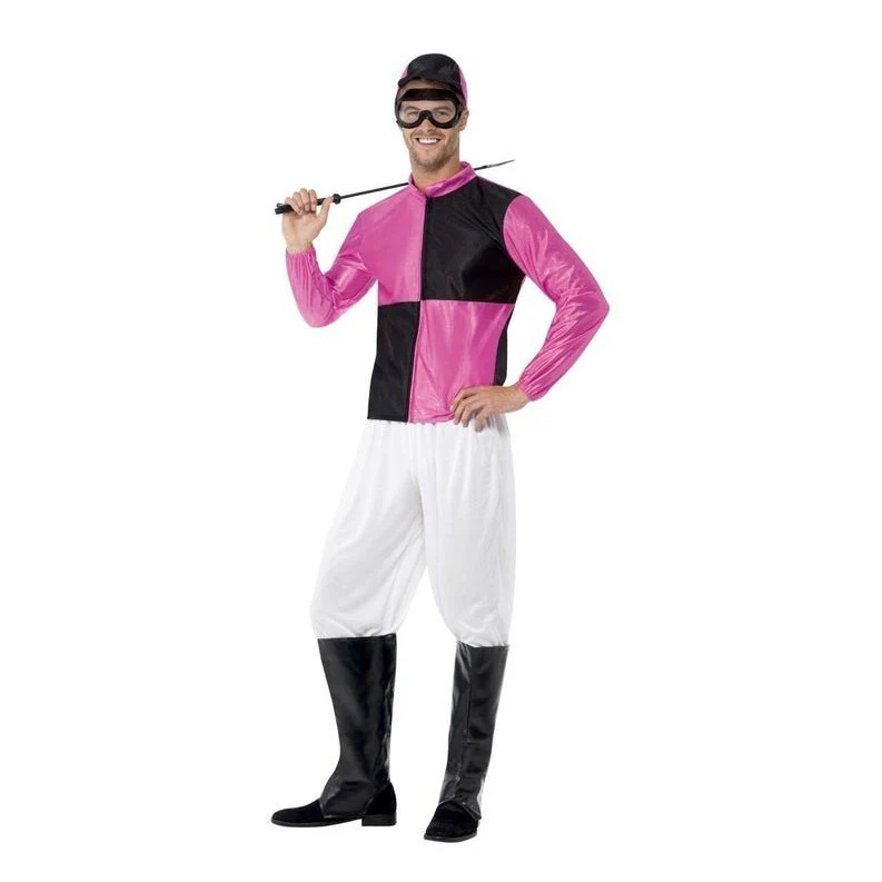 Jockey Costume Black & Pink - Image 4