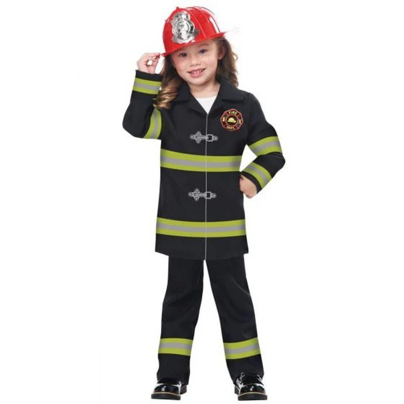 Junior Fire Chief Toddler Costume - Image 2