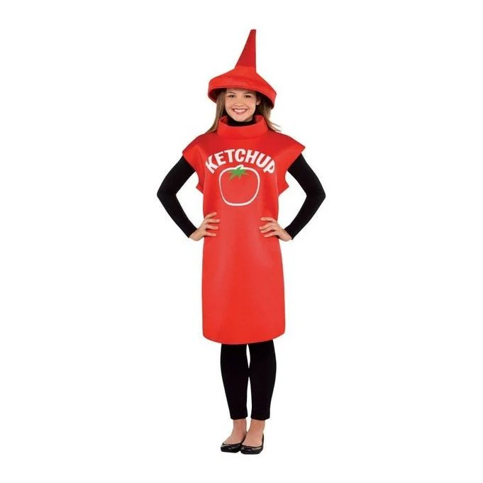 Ketchup Bottle Standard Size Costume