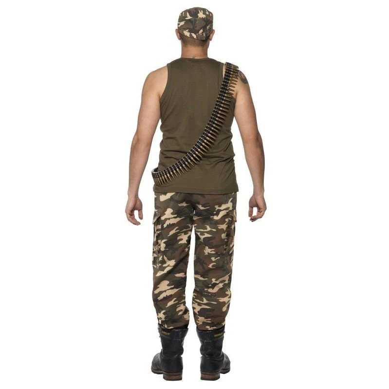 Khaki Camo Deluxe Costume, Male - Image 3