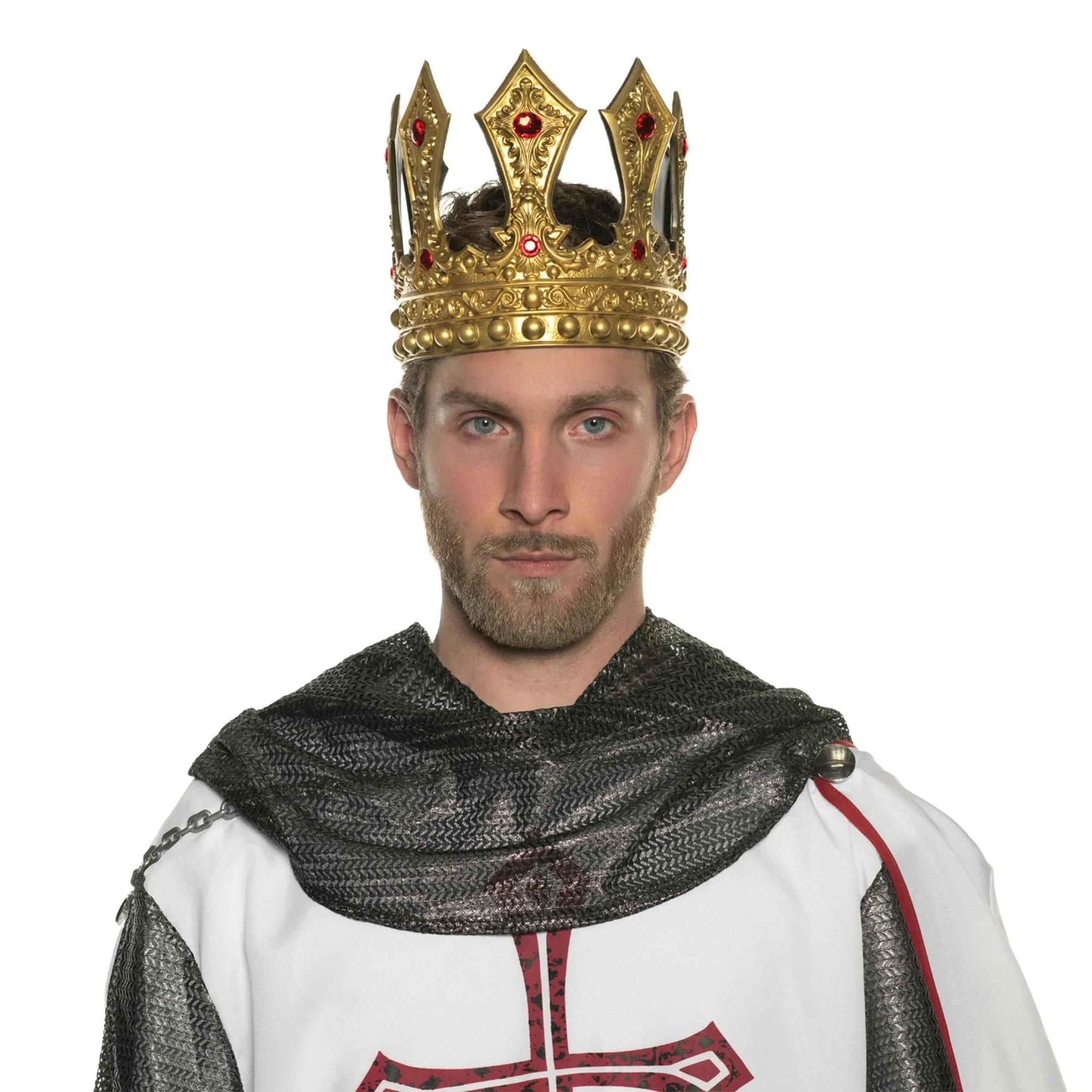 King's Gold Adjustable Foam Crown, Adult - Image 3