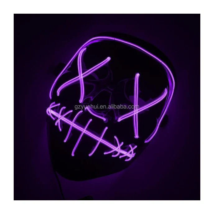 Led Black Purge Mask Various Colours
