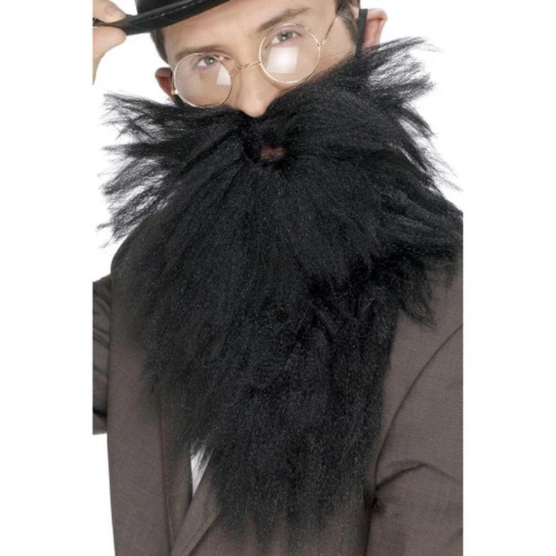 Long Beard & Tash - Black