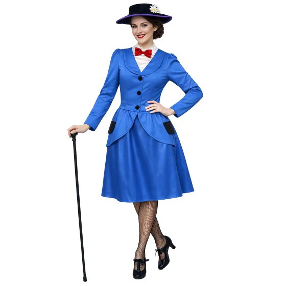 Magical Nanny Women Deluxe Costume