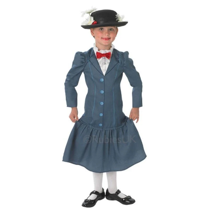 Mary Poppins Deluxe Costume Size 5 6