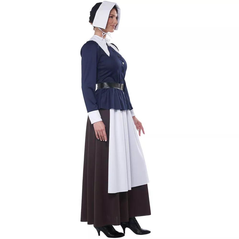 Mayflower Pilgrim Lady Women's Costume - Image 2