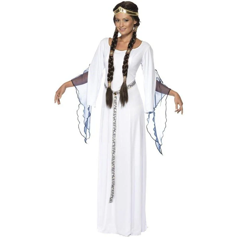Medieval Maid Costume - White