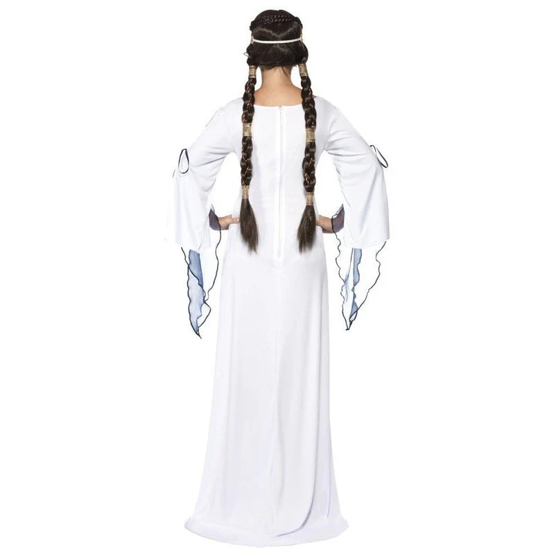 Medieval Maid Costume - White - Image 3