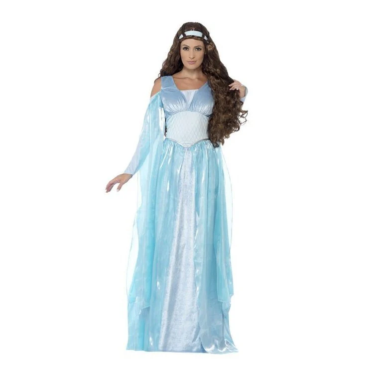 Medieval Maiden Deluxe Costume - Image 4