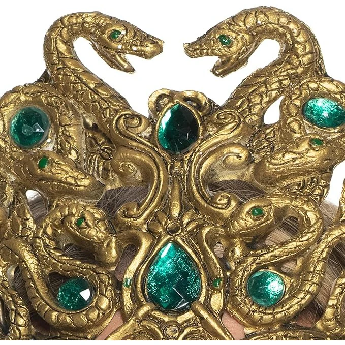 Medusa Snake Headpiece with Jewels - Image 3