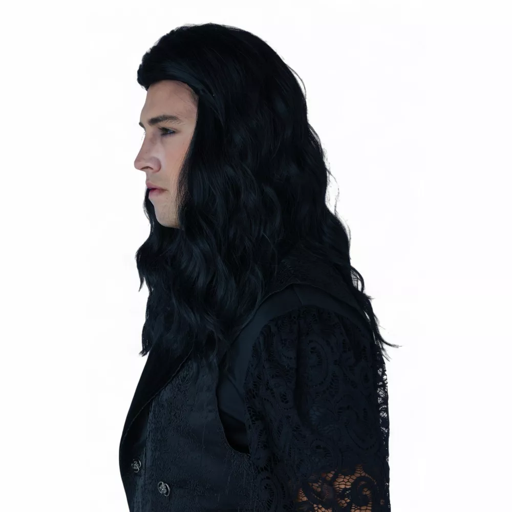 Men's Long Wavy Cosplay Adult Wig - Image 2