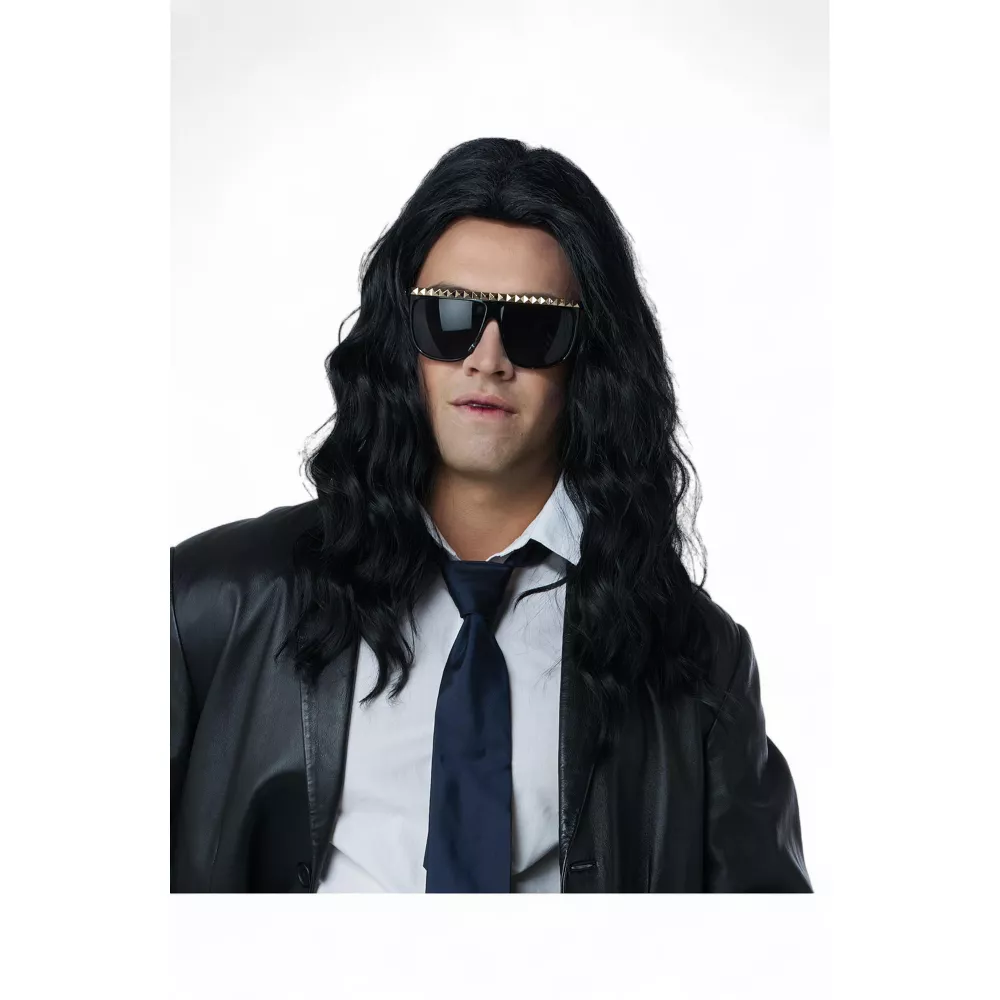 Men's Long Wavy Cosplay Adult Wig - Image 4