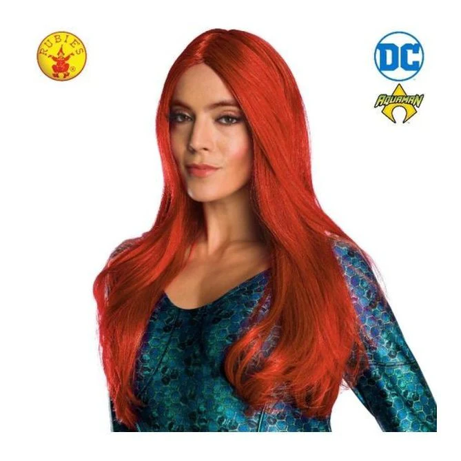 Mera Red Wig, Adult