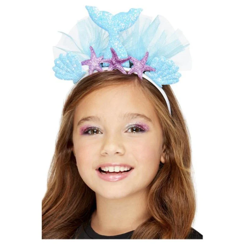 Mermaid Headband, Blue