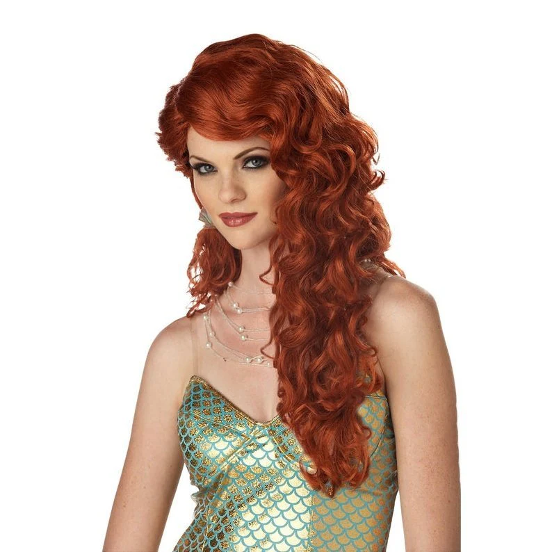 Mermaid Wig Auburn