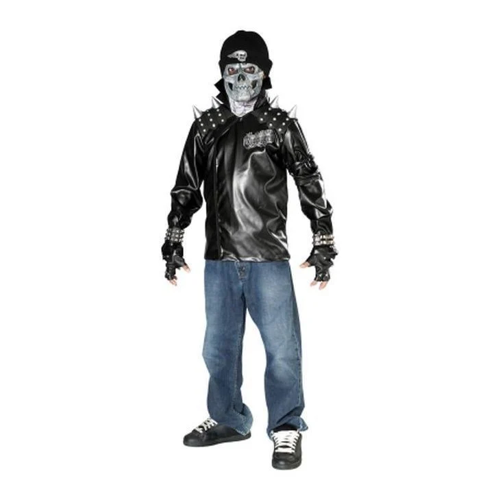 Metal Skull Biker Size M