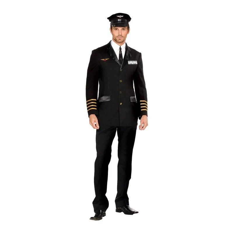 Mile High Pilot Mens Costume