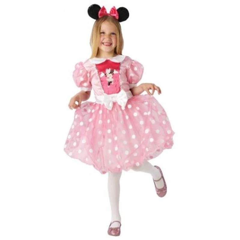 Minnie Mouse Pink Glitz Size M