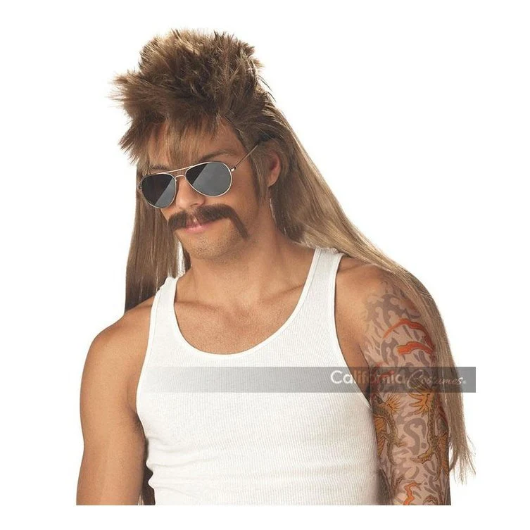 Mississippi Mudflap Wig & Moustache