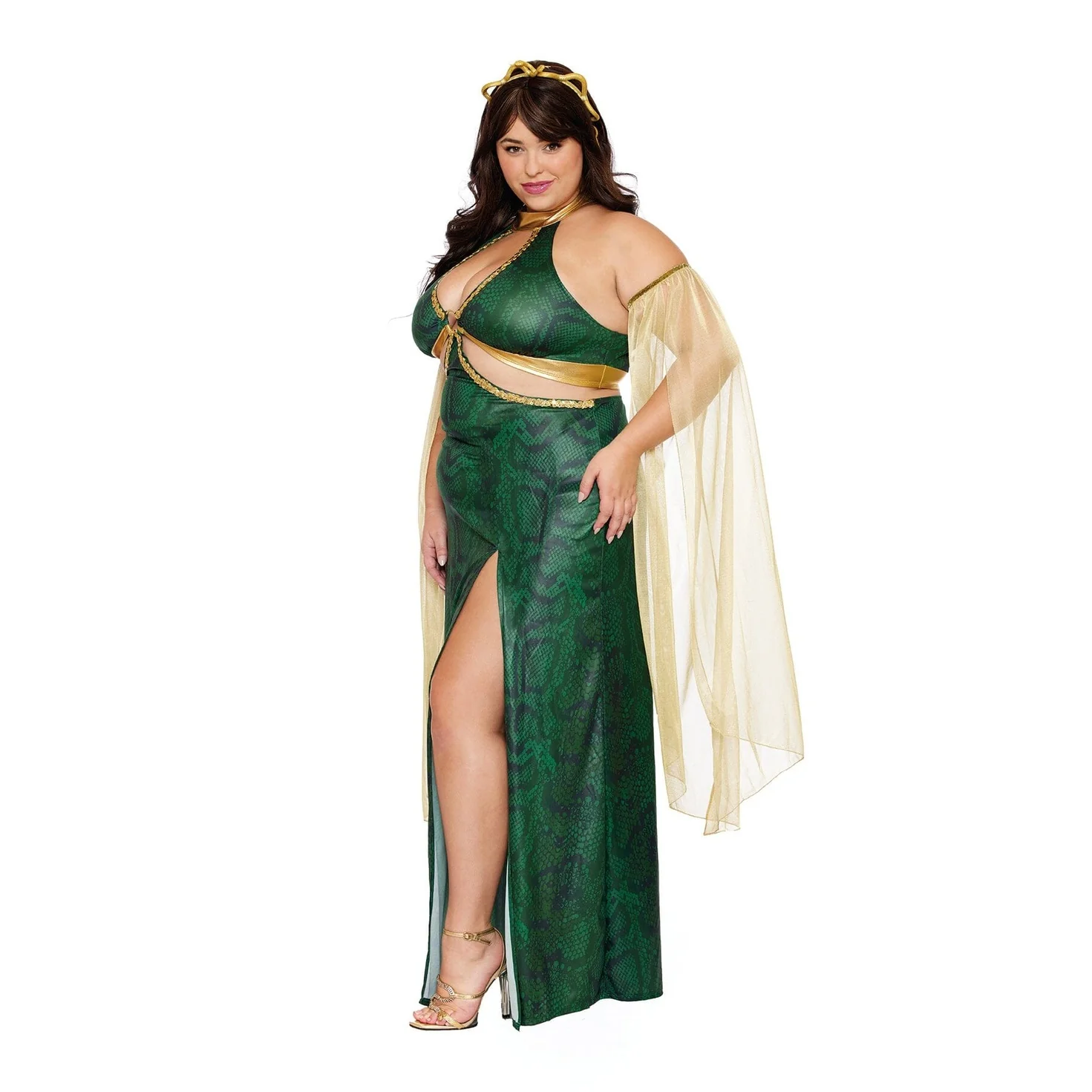 Mistress Medusa Adult Costume, Plus Size - Image 2