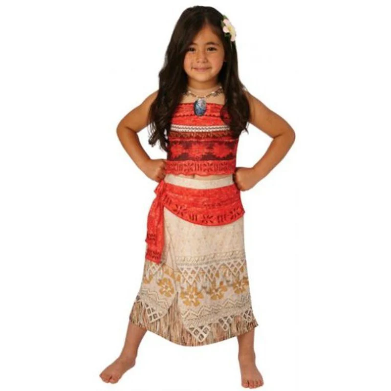 Moana Deluxe Costume Size 5 6