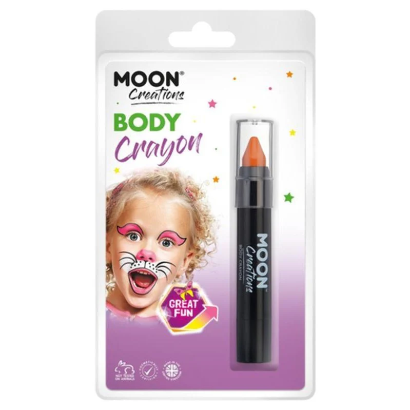 Moon Creations Body Crayons, Orange - Image 3