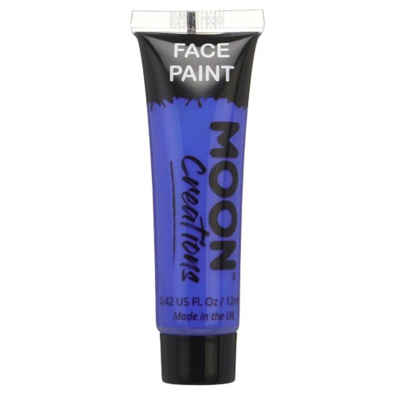 Moon Creations Face & Body Paint, Dark Blue