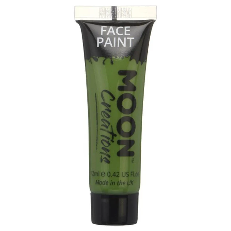 Moon Creations Face & Body Paint, Green