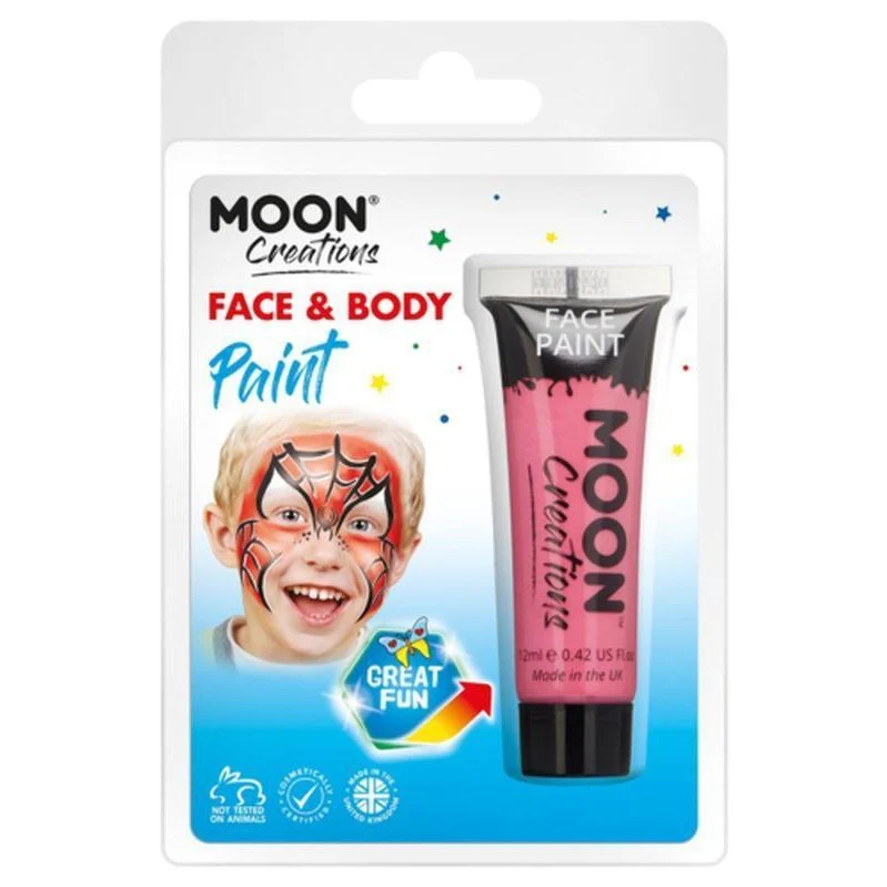 Moon Creations Face & Body Paint, Hot Pink - Image 3