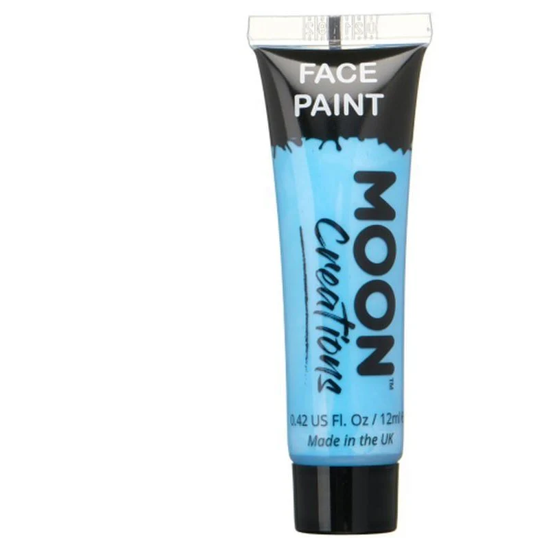 Moon Creations Face & Body Paint, Light Blue