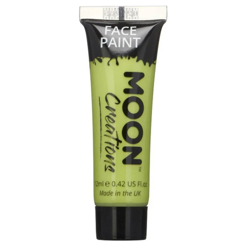 Moon Creations Face & Body Paint, Lime Green - Image 2