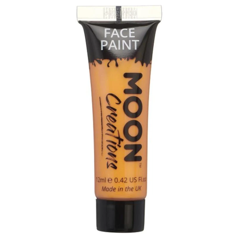 Moon Creations Face & Body Paint, Orange - Image 2