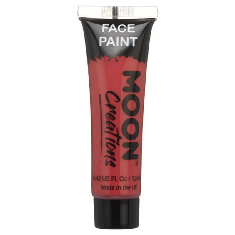 Moon Creations Face & Body Paint, Red - Image 2