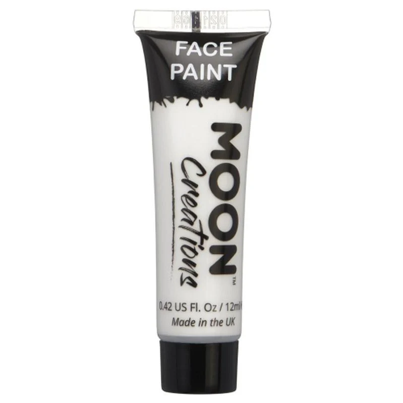 Moon Creations Face & Body Paint, White - Image 2
