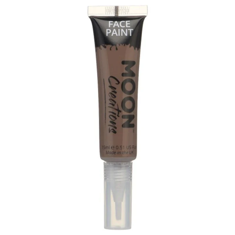 Moon Creations Face & Body Paints, Brown - Image 2