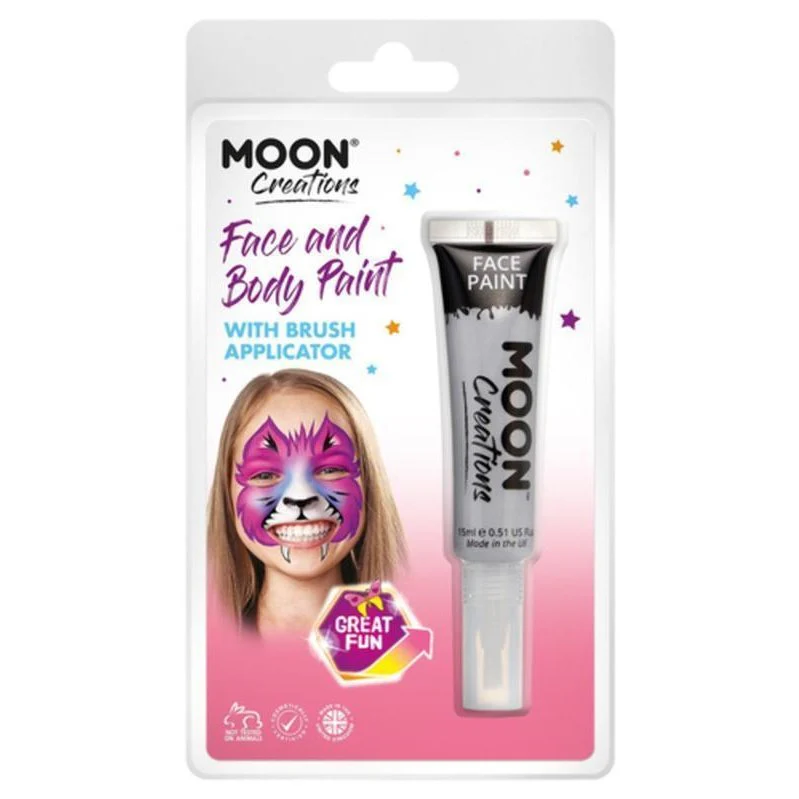Moon Creations Face & Body Paints, Grey - Image 3