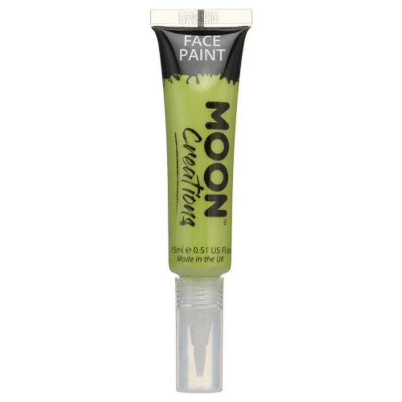 Moon Creations Face & Body Paints, Lime Green
