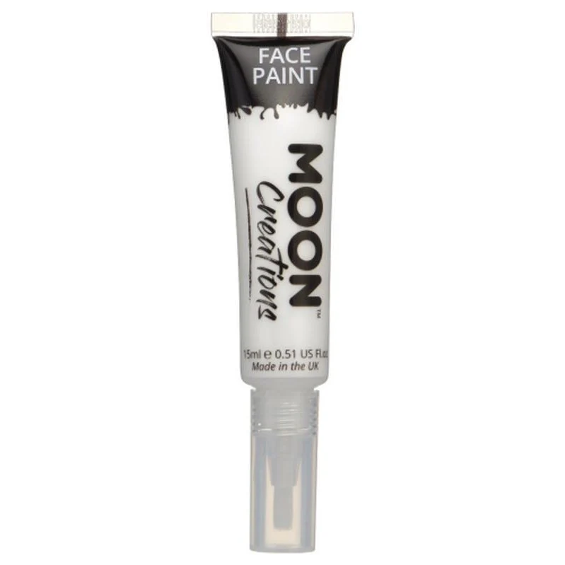 Moon Creations Face & Body Paints, White - Image 2