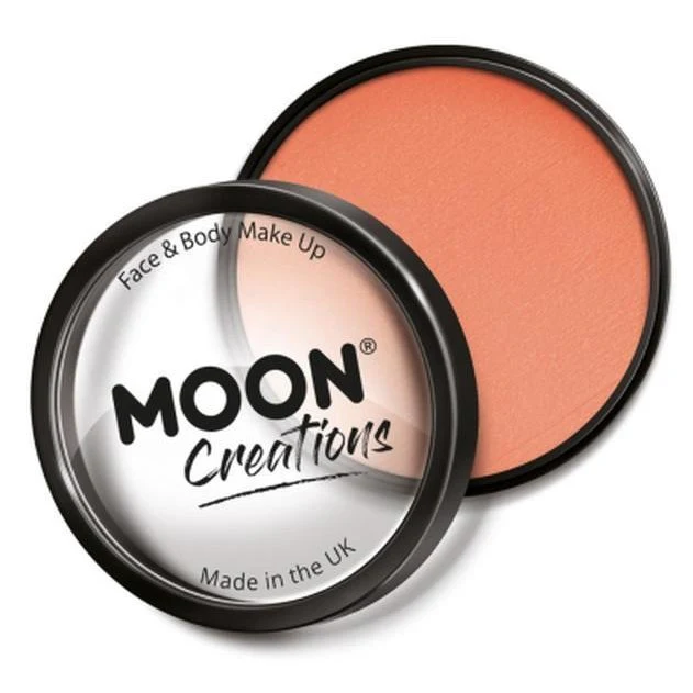 Moon Creations Pro Face Paint Cake Pot, Apricot - Image 2