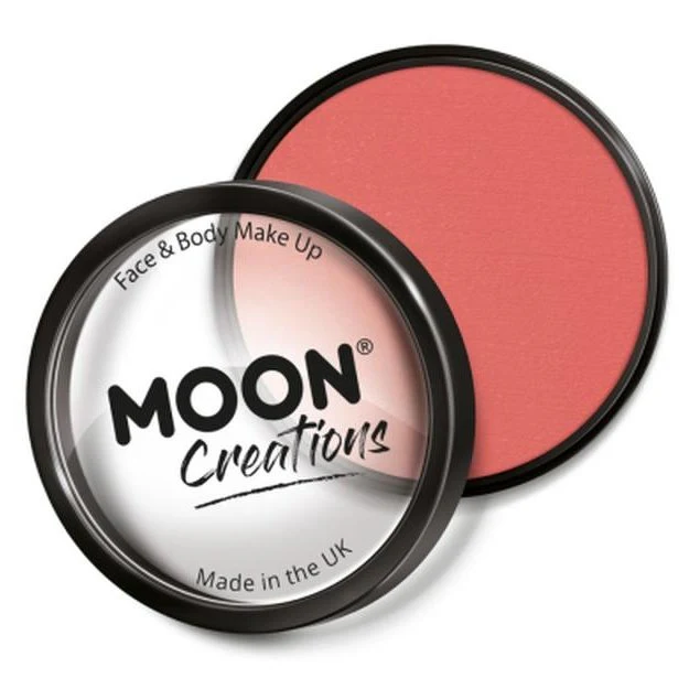 Moon Creations Pro Face Paint Cake Pot, Coral - Image 2