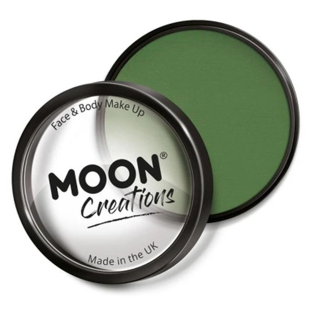 Moon Creations Pro Face Paint Cake Pot, Green