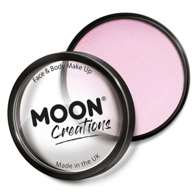 Moon Creations Pro Face Paint Cake Pot, Light Pink - Image 2