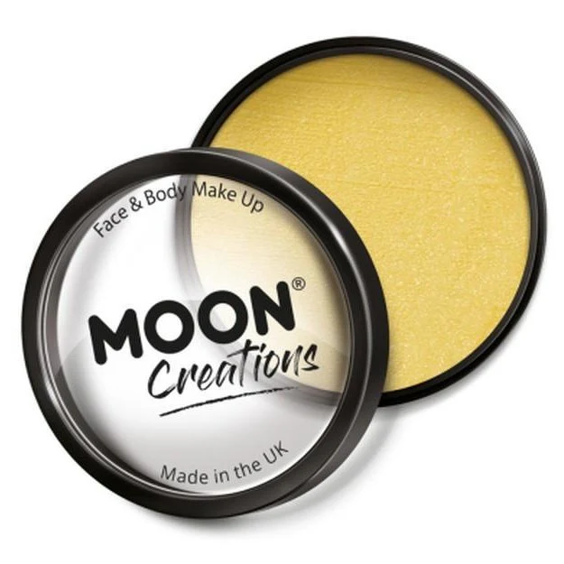 Moon Creations Pro Face Paint Cake Pot, Sand